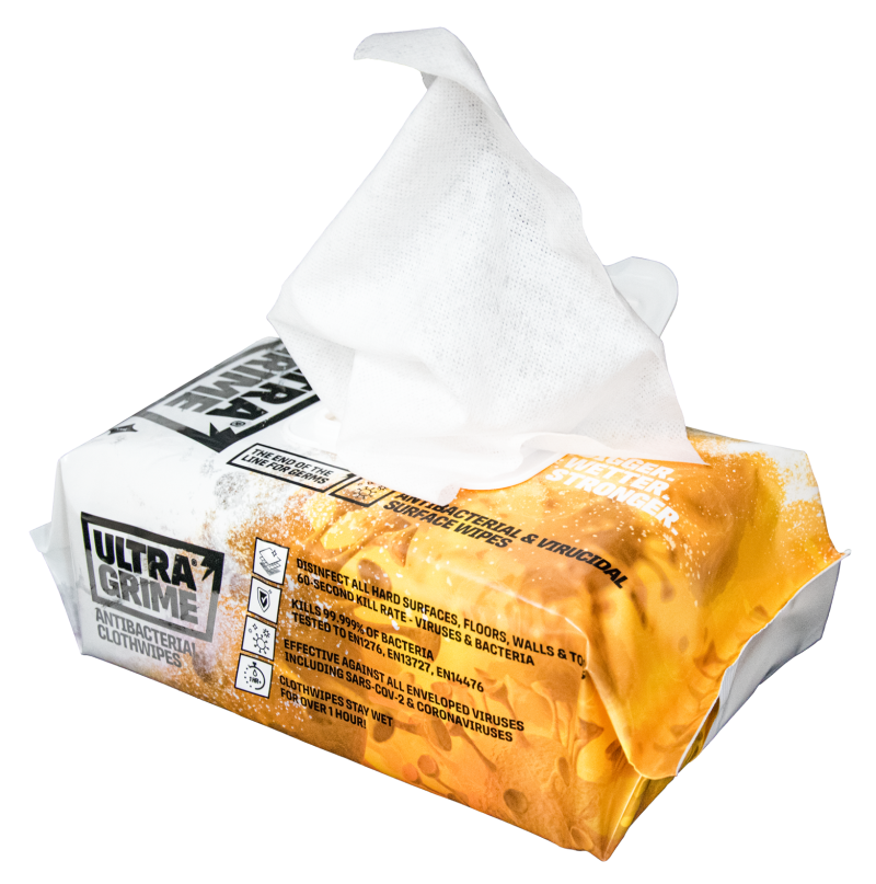 ANTI BACTERIAL CLOTH WIPES 100XXL